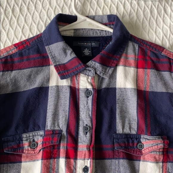 Tommy Hilfiger Long Sleeve Button Down Shirt - Picture 3 of 6